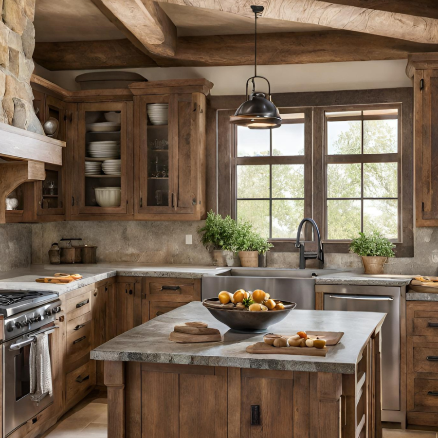 Rustic Farmhouse Kitchen